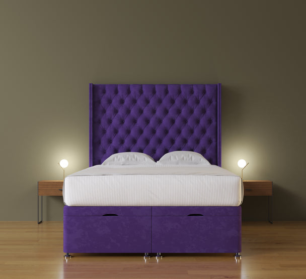 Zara Wing Ottoman Bed