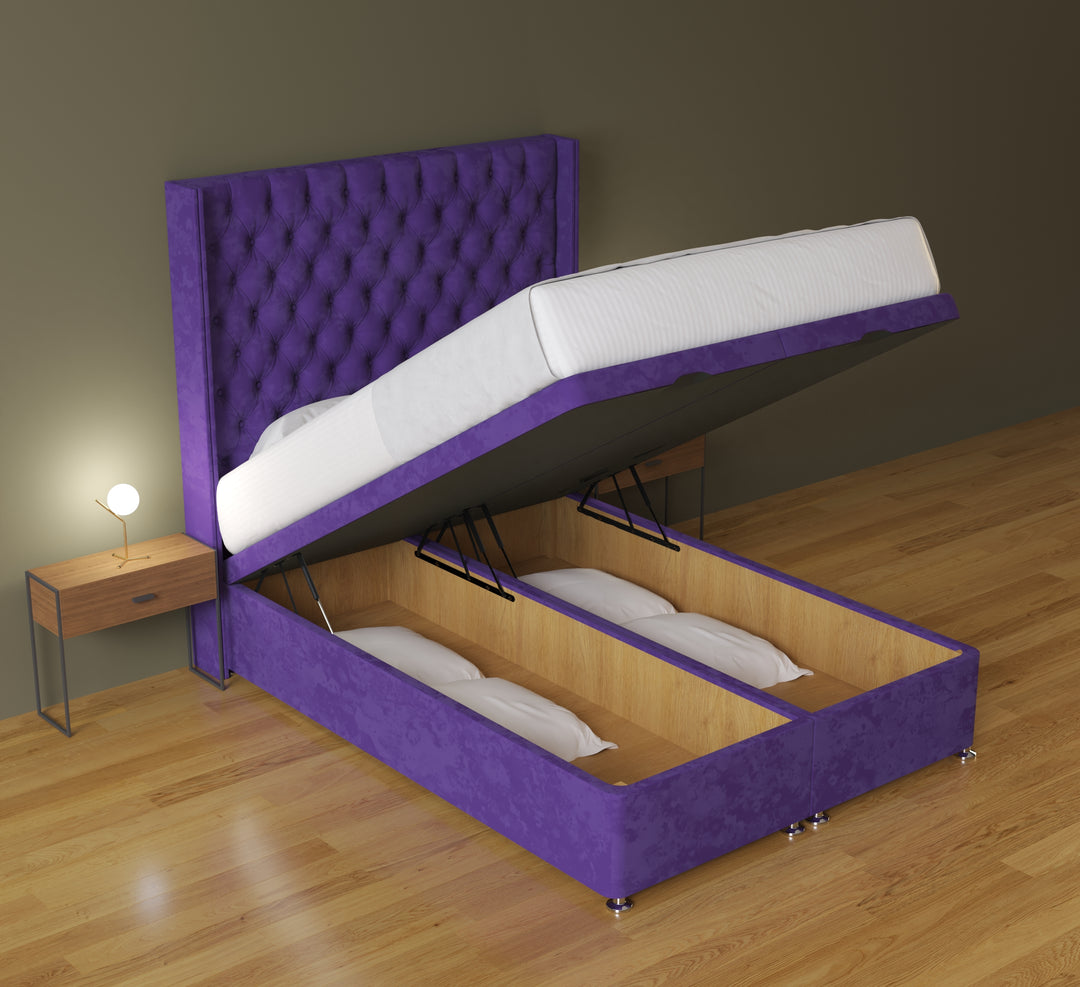 Zara Wing Ottoman Bed