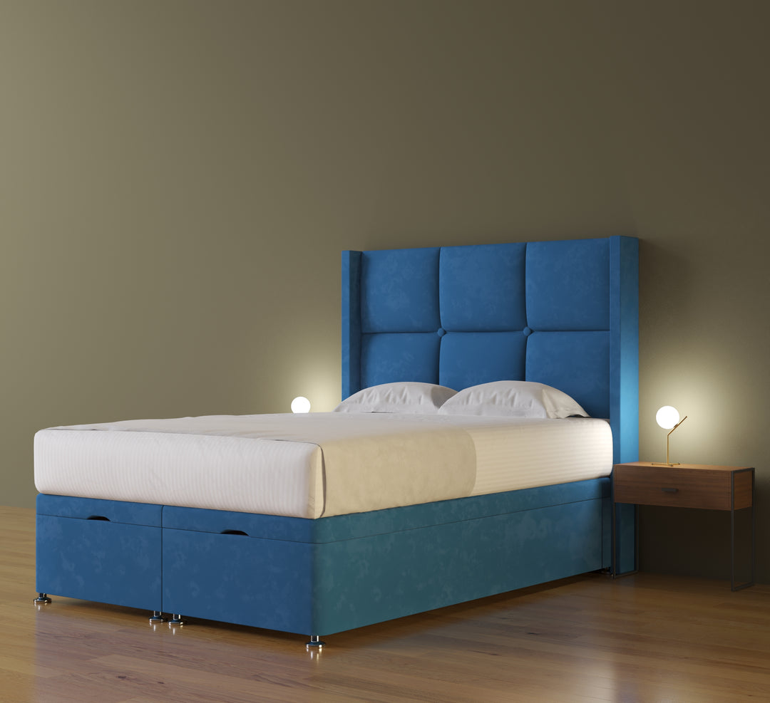 Matrix Cube Wing Ottoman Bed