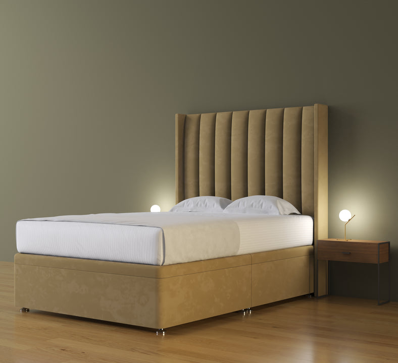 Neo Panel Wing Ottoman Bed