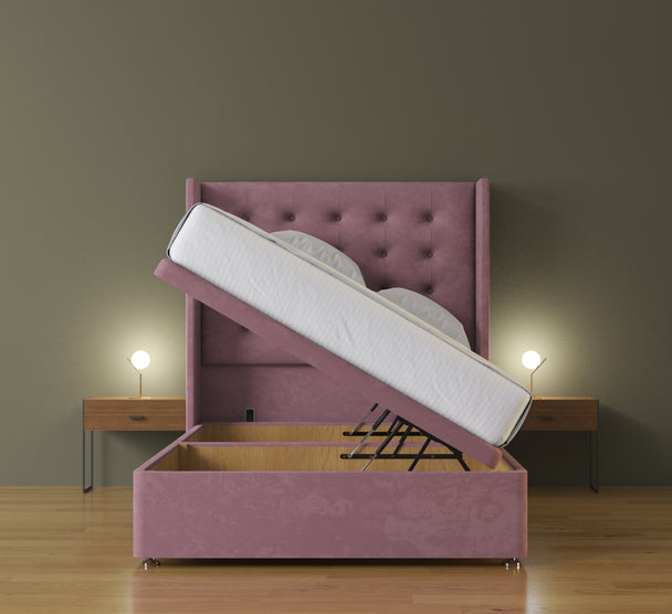 Alina Wing Ottoman Bed