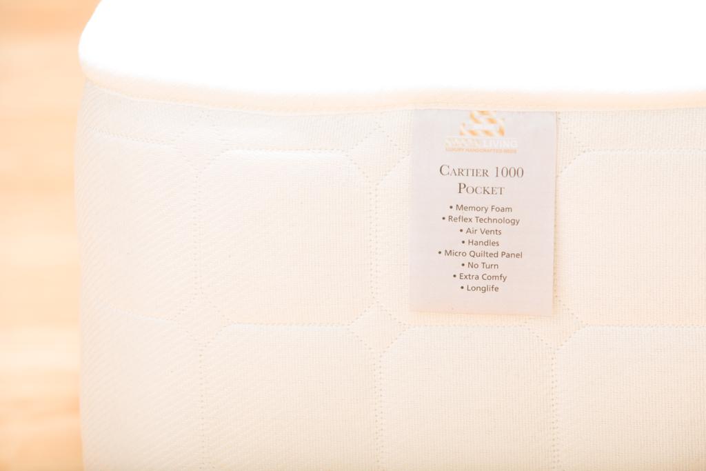 Sienna Living Cartier 1000 Pocket Mattress