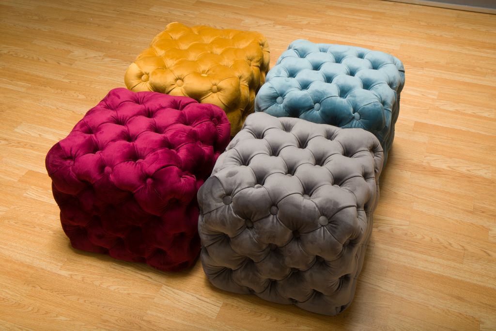 Rio Chesterfield Pouffe